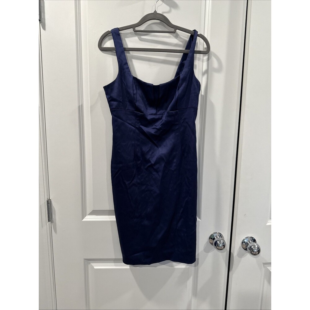 david meister dress 6 Navy Blue Cruise